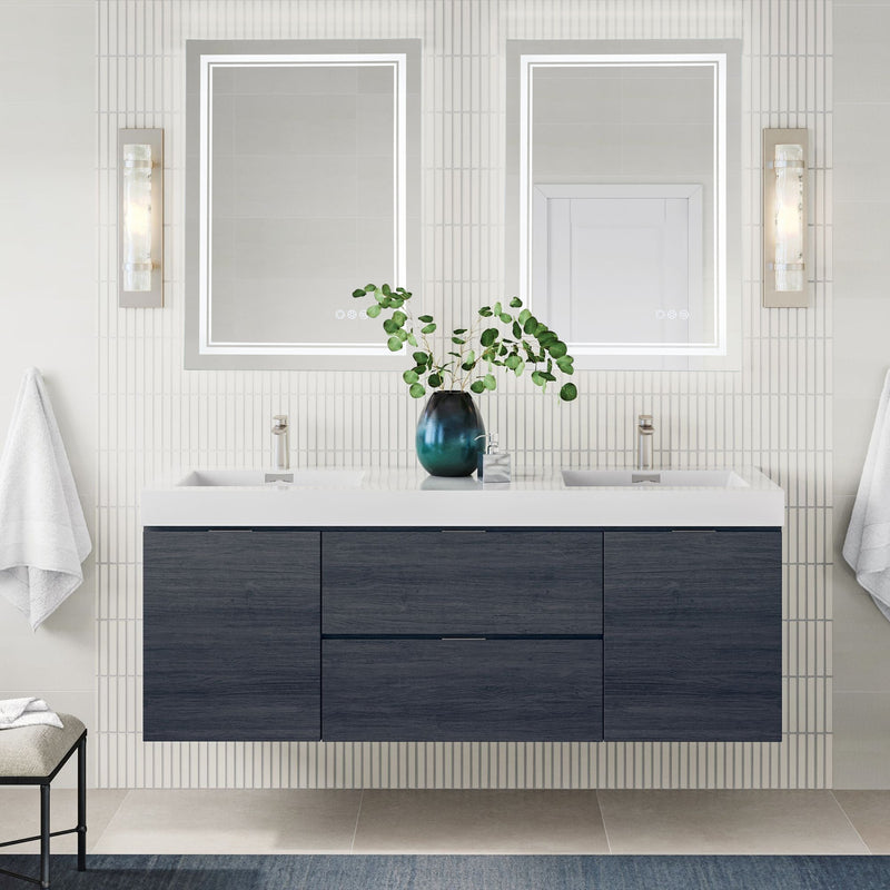 Frameless Multi-function LED Bathroom Vanity Mirror