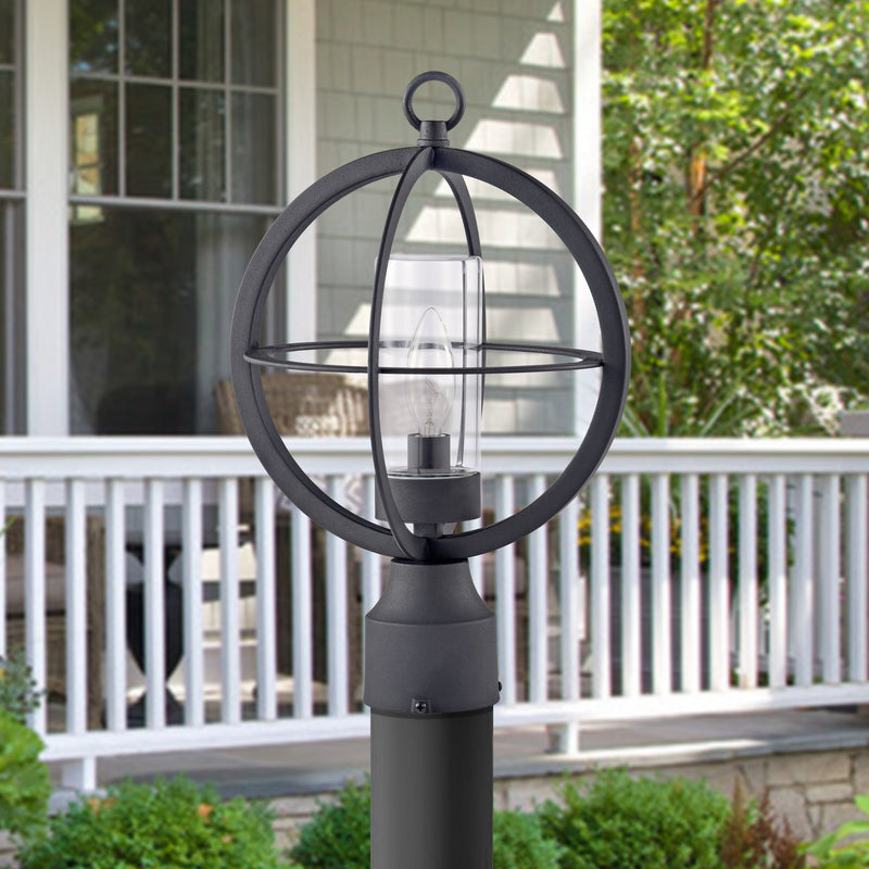Global Cage 1-light 9.75" Outdoor Post Light