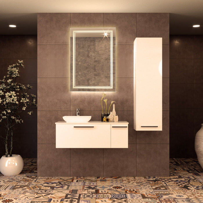 Frameless Multi-function LED Bathroom Vanity Mirror