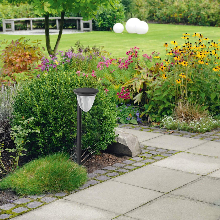 2 Pack Versatile LED Solar Path Light 3000K/6000K