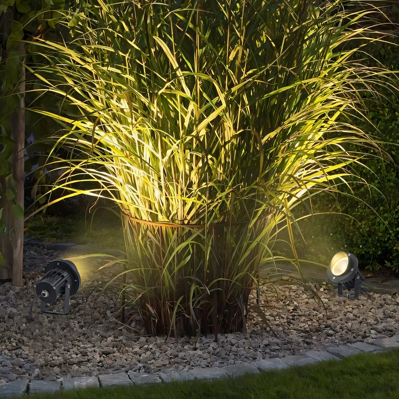11inch Outdoor LED Landscape Spotlight with Ground Stakes for Garden Pathway and Courtyard