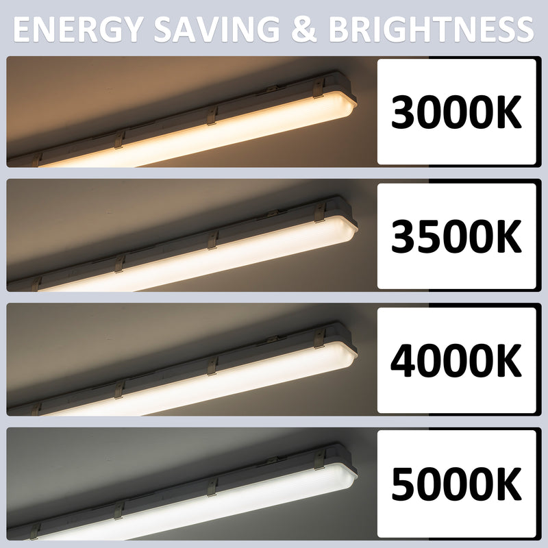 30W/40W/50W LED Vapor Light with 3000K/3500K/4000K/5000K (4-Pack)