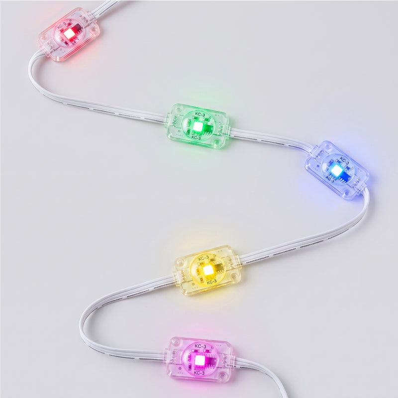 C Cattleya 150FT Permanent Outdoor Light with APP/Remote Control,RGB & IC LED String Light for House