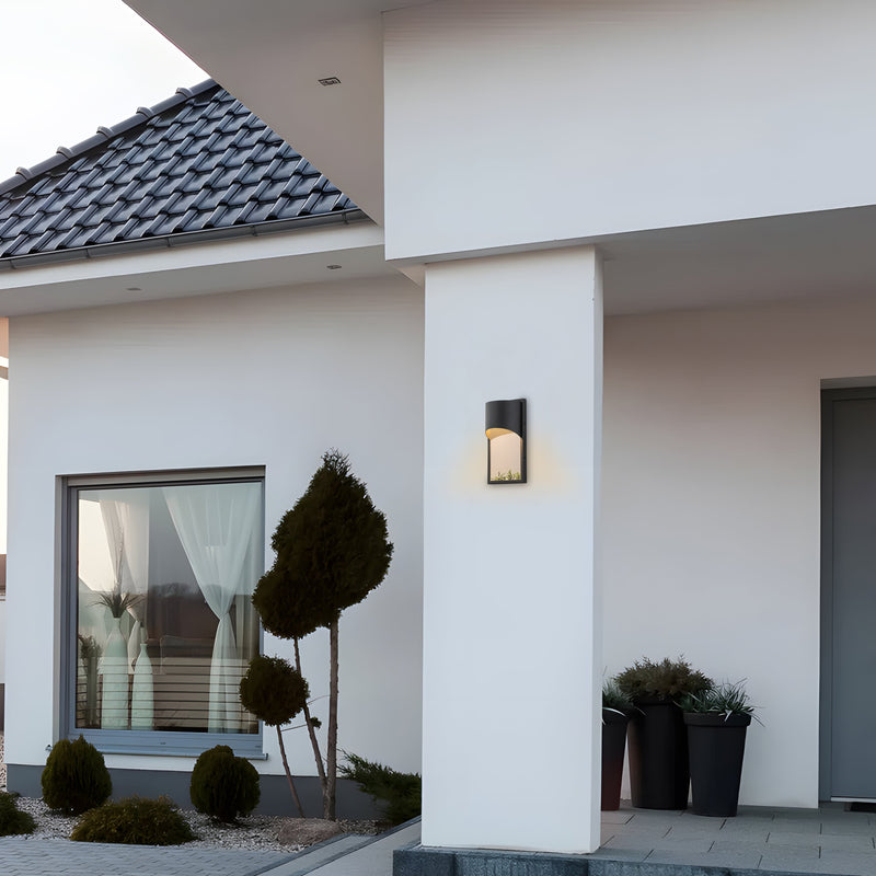 Ambient Backlight Modern LED Outdoor Wall Light