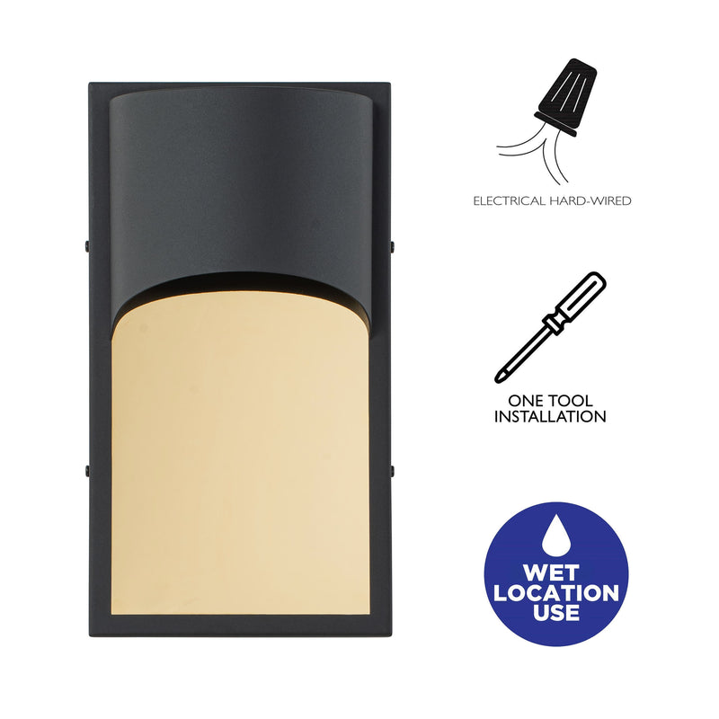Ambient Backlight Modern LED Outdoor Wall Light