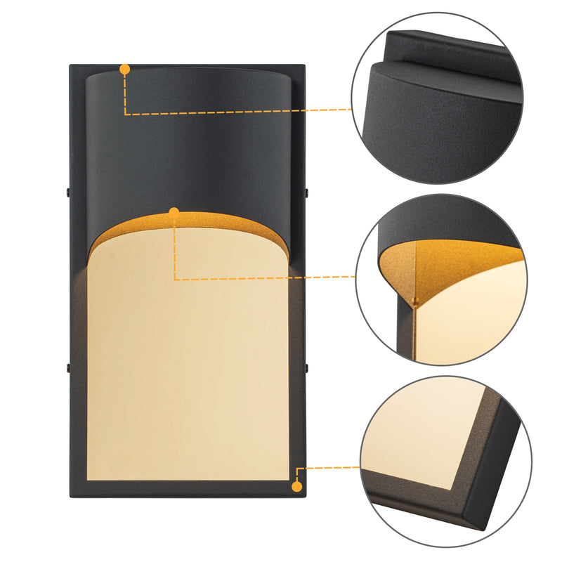 Ambient Backlight Modern LED Outdoor Wall Light