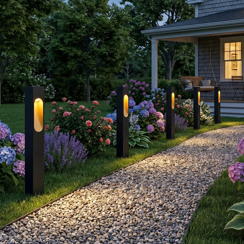 3W Low Voltage LED Path Light, 3000K Warm White, 45 Lumens, 12V AC/DC Landscape Pathway Light, Aluminum Housing with PC Lens, Outdoor Garden & Walkway Lighting（4-Pack)