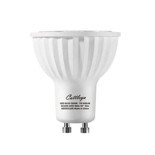 cattleyalighting (6-pack)75-Watt Equivalent GU10 Dimmable Recessed Track Lighting 90+ CRI Flood LED Light Bulb 3000K/5000K Warm White