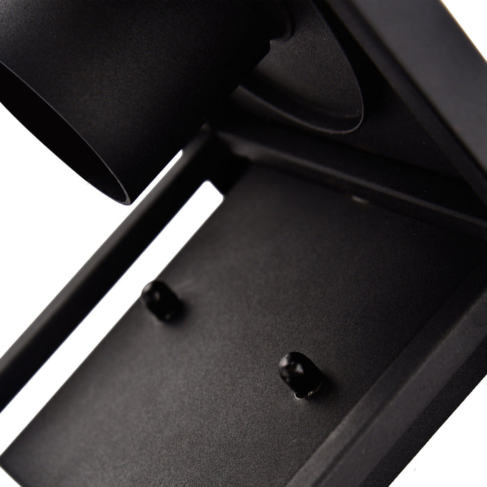 Cattleya Lighting outdoor wall light 1-Light 9.25 In Outdoor Wall Sconce Black Finish With Glass Glass Shade 792966277762