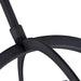 Cattleya Lighting outdoor wall light 1-Light Matte Black Globe Pendant Light With Clear Glass Tube 792966277816