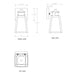 Cattleya Lighting Motion Sensor Outdoor Wall Sconce 1-Light Black Motion Sensor Dusk To Dawn Outdoor Wall Lantern Sconce With Clear Tempered Glass 708111932325