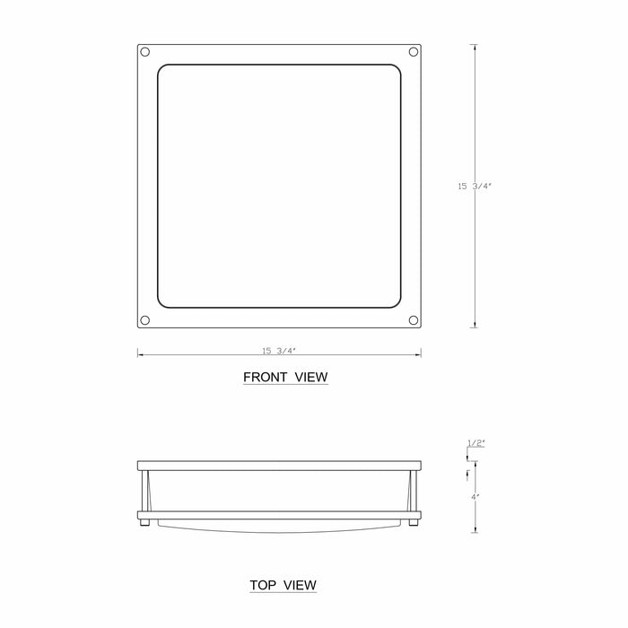 cattleyalighting 12 in. Brushed Nickel Dimmable 15-Watt Selectable LED Flush Mount Ceiling Light 3000K 4000K 5000K