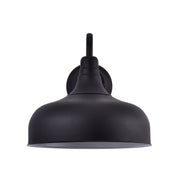 cattleyalighting 1-Light Black 12W LED Outdoor Barn Light Sconce