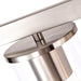 cattleyalighting 3-Light Satin Nickel Vanity Light With Clear Glass Shade 708111932912