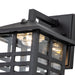 cattleyalighting Outdoor LED Wall Light 1-Light Black LED Dusk To Dawn Outdoor Wall Lantern Sconce With Clear Glass Shade