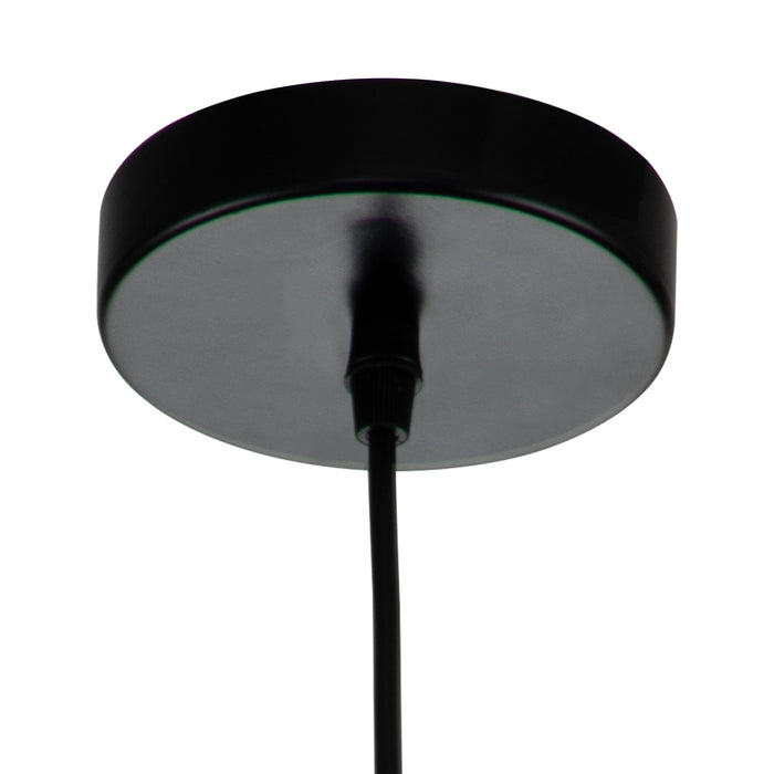 1-Light Natural Rattan Pendant Light