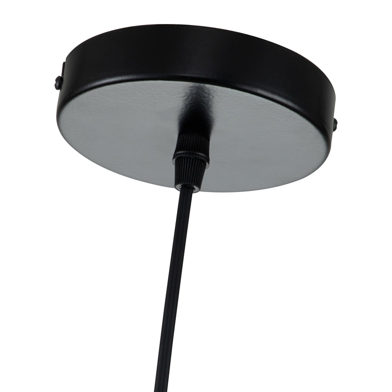 1-Light Natural Rattan Pendant Light