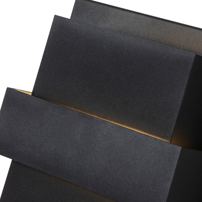 Matte Black Aluminum LED Wall Light